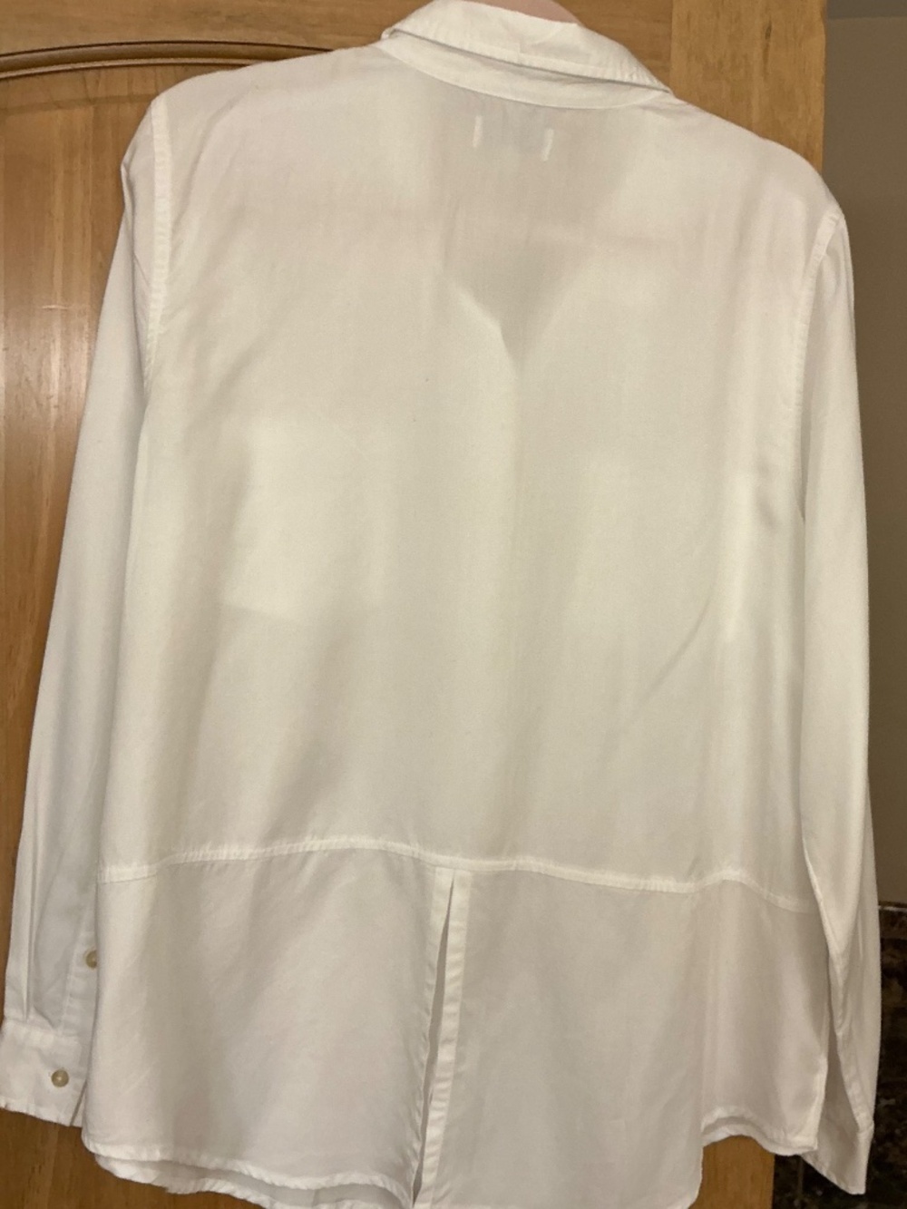 NWT Lucky Brand White Blouse 1X - Picture 5 of 6